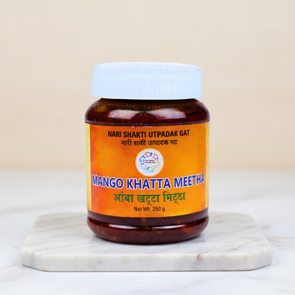 NARISHAKTI Aamba Khatta Mitta Pickle | Perfect for Daily Use, Rich Aroma, Chemical-Free, High Nutritional Value | Pack of 250gm