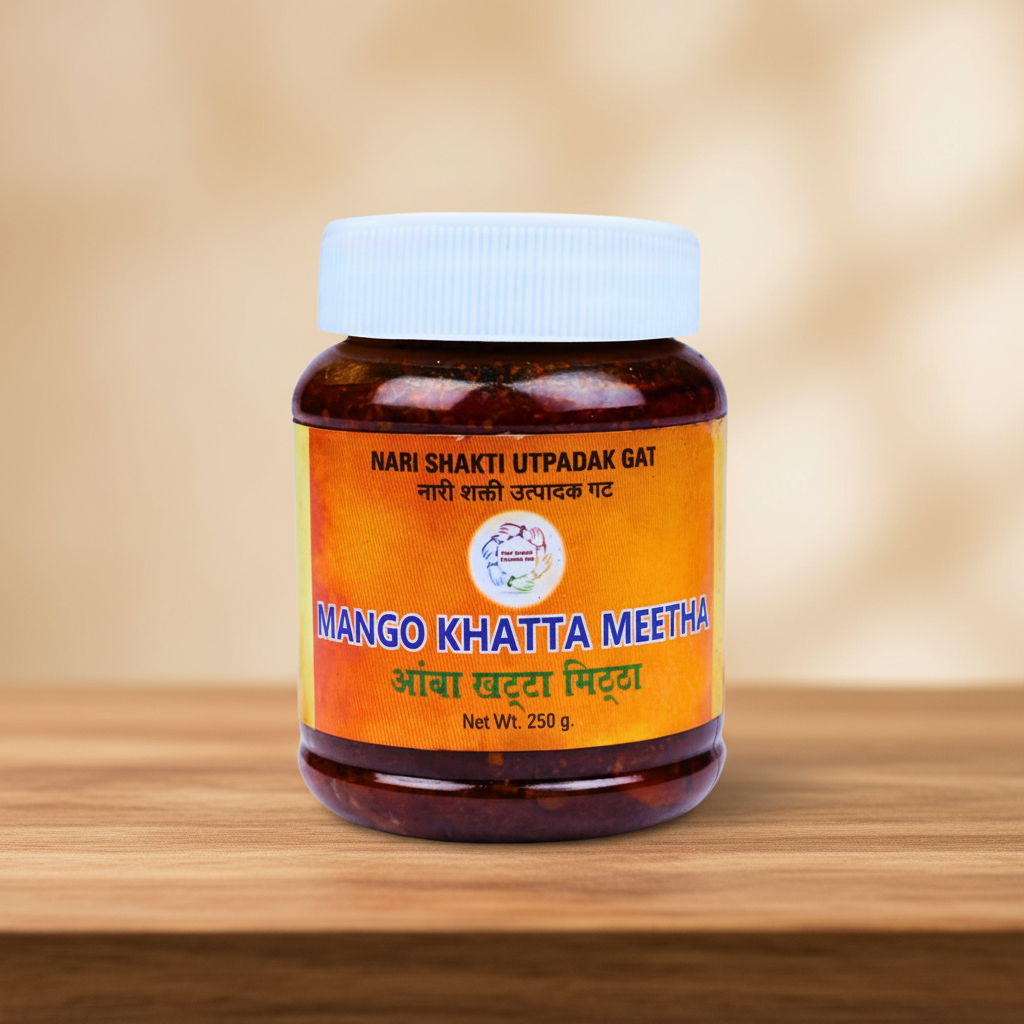 NARISHAKTI Aamba Khatta Mitta Pickle | Perfect for Daily Use, Rich Aroma, Chemical-Free, High Nutritional Value | Pack of 250gm