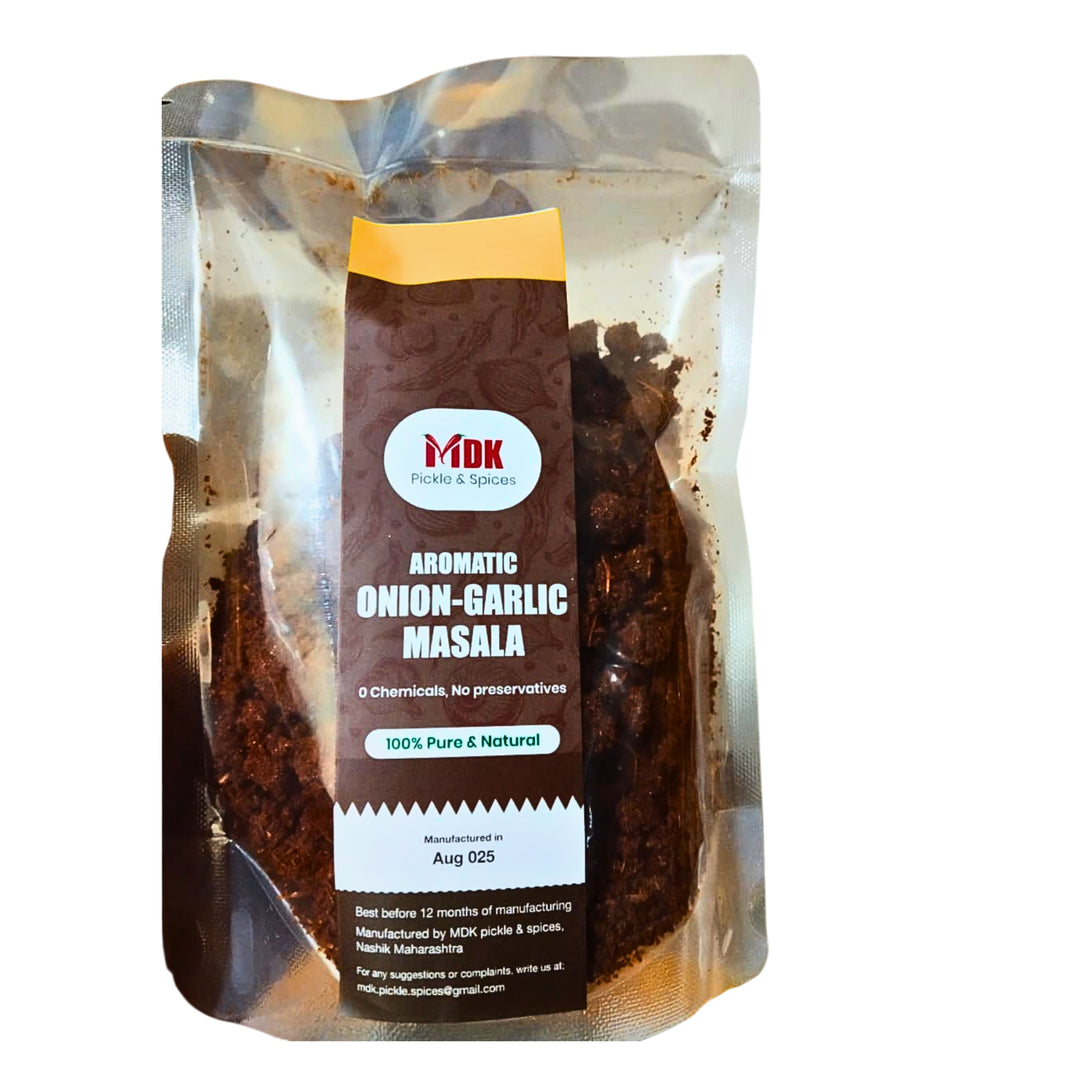 MDK – Onion Garlic Masala aromatic, bold, traditional Pack of 250 gm