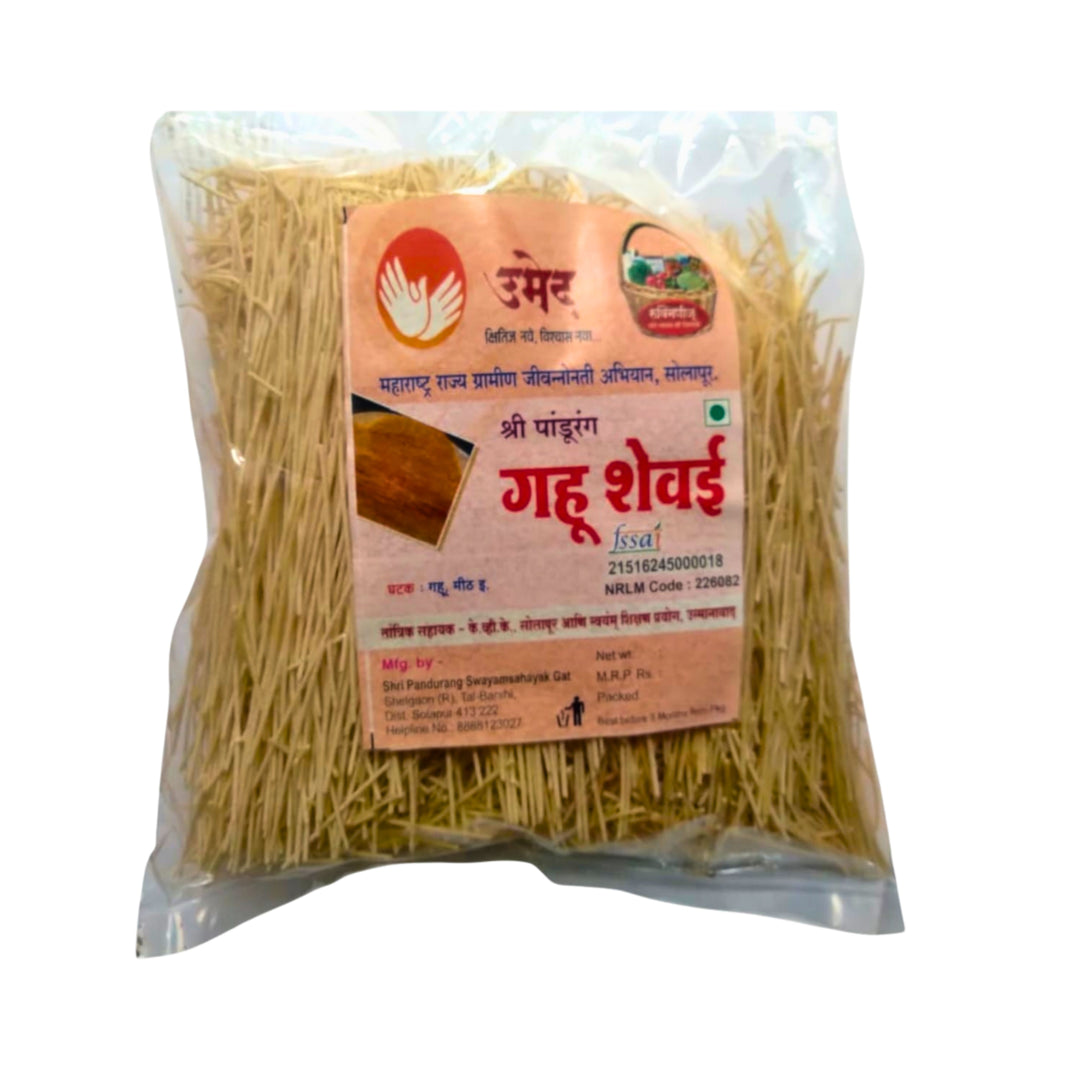 SHREE PANDURANG SHEVAI Gehu Shevai Wheat Based Traditional Noodles Soft Filling Texture Easy To Cook And Digest 200 gm