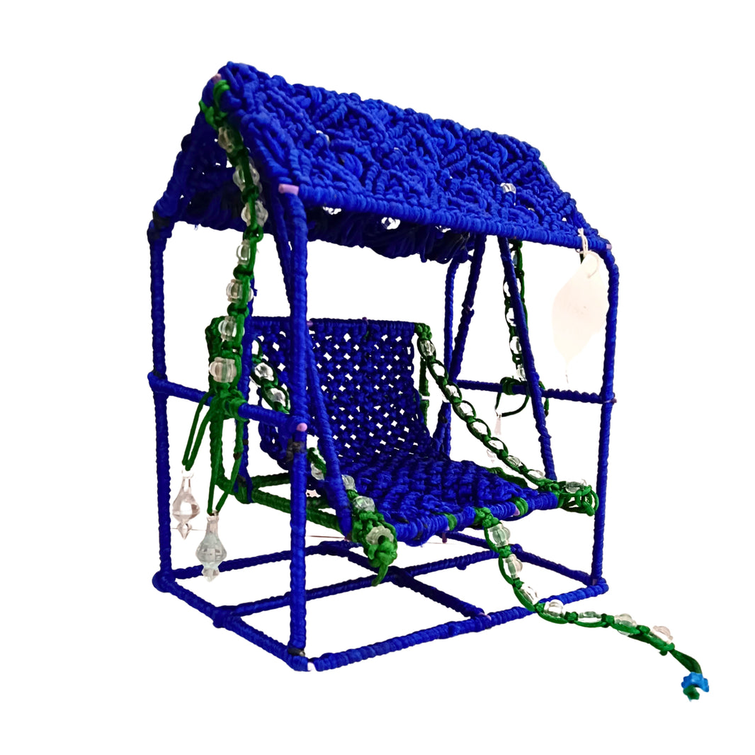 VAISHNAVI Woolen Stand Zulla Blue, Made By Vaishnavi SHG, Pack Of 1 Piece