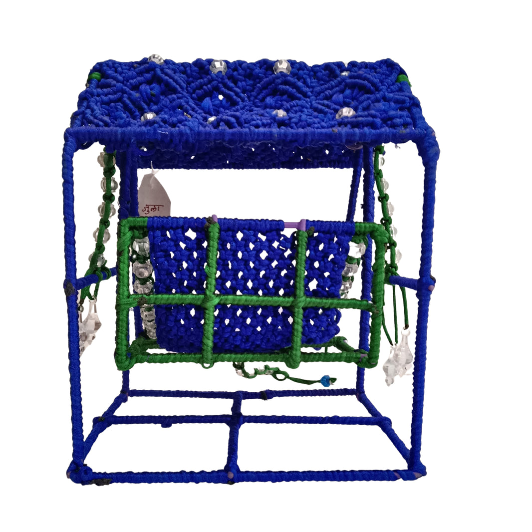 VAISHNAVI Woolen Stand Zulla Blue, Made By Vaishnavi SHG, Pack Of 1 Piece