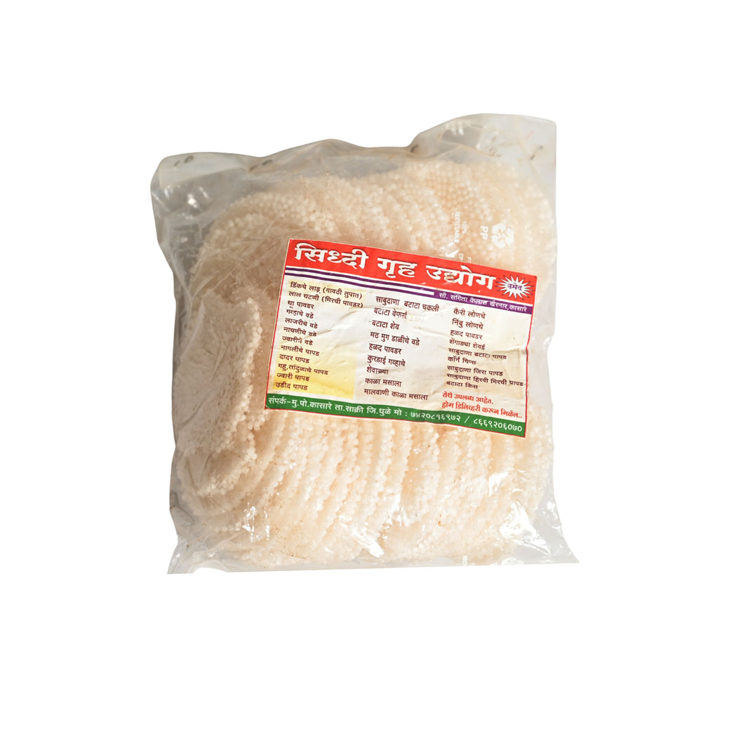 SIDDHI GRUH UDYOG Shabudana Batata Vadi Pack Of 500gm Traditional Fasting Snack Ready To Cook Homemade Authentic Taste Premium Quality