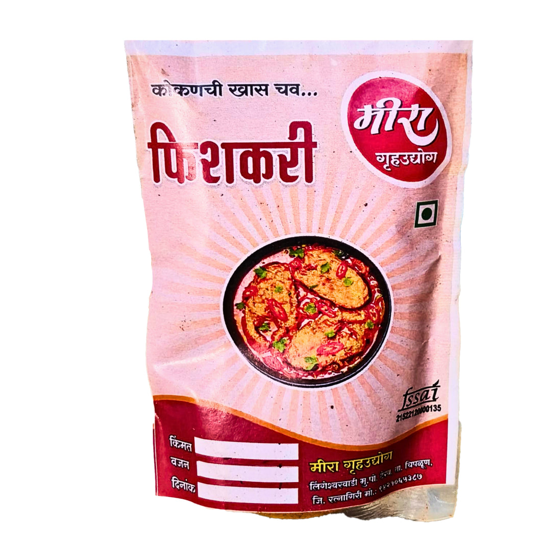 Meera Fish Curry Masala Coastal Style Spice Blend for Traditional Seafood Recipes Rich Aroma Balanced Heat SHG Made Kitchen Essential Pack of 200 gm