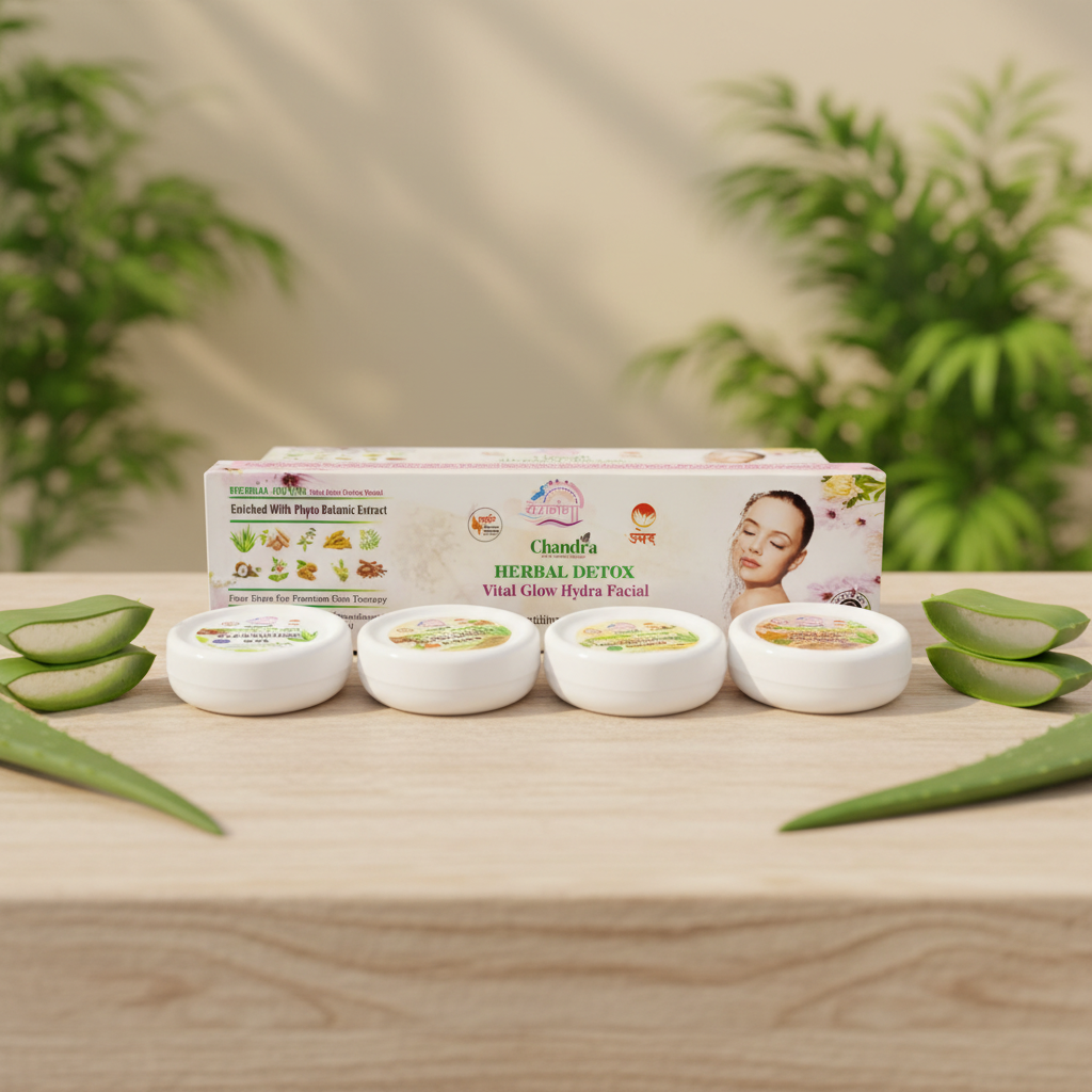 VAINGANGA Aloe Vera Face Kit Natural Ingredients No Artificial Chemicals Traditional Skin Care Facial Treatment Clean Beauty Pack of 100 gm