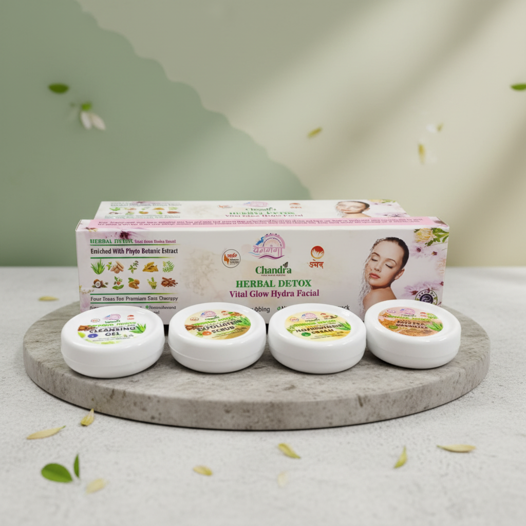 VAINGANGA Aloe Vera Face Kit Natural Ingredients No Artificial Chemicals Traditional Skin Care Facial Treatment Clean Beauty Pack of 100 gm