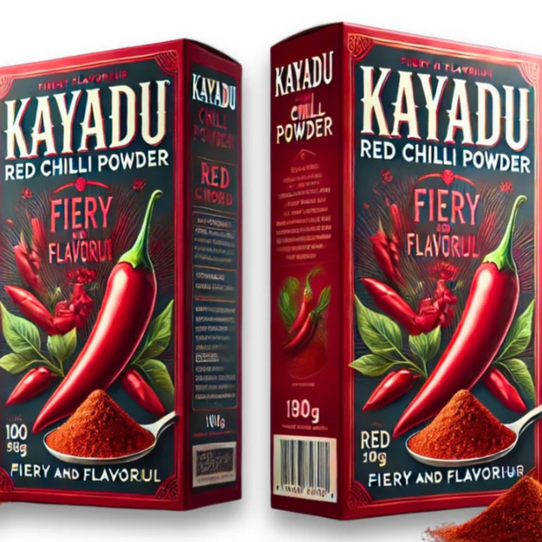 KAYADU Red Chilli Powder, Natural, Healthy, Best Quality, Pack of 100 gms