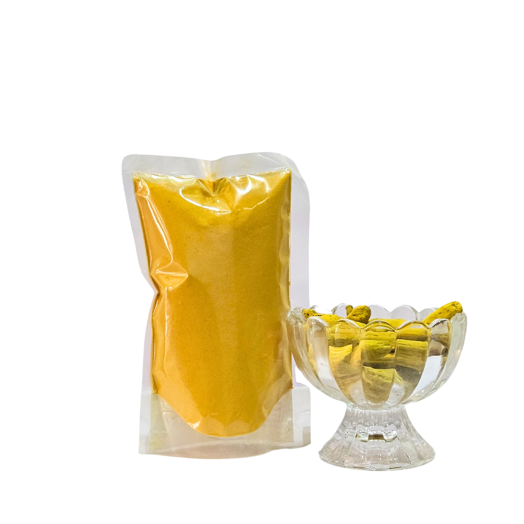 KRUSHNA, Turmeric Powder, Santoshimata SHG, No Added Colours & No Preservatives, Pack Of 150 gm