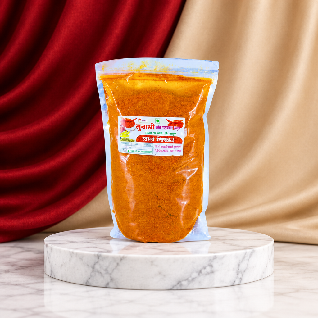 SUNAMI Red Chilli Powder (Lal Tikhat), 2 × 900 g