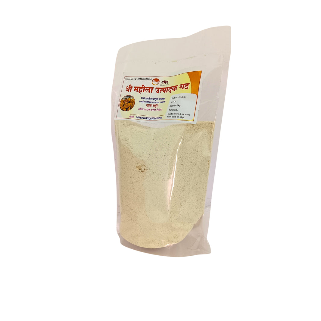 SHREE Batti Flour, Bati Flour, Shree Mahila Utpadak gat, Healthy, Highly Fiberous, Natural Flavour, Pack Of 500gm