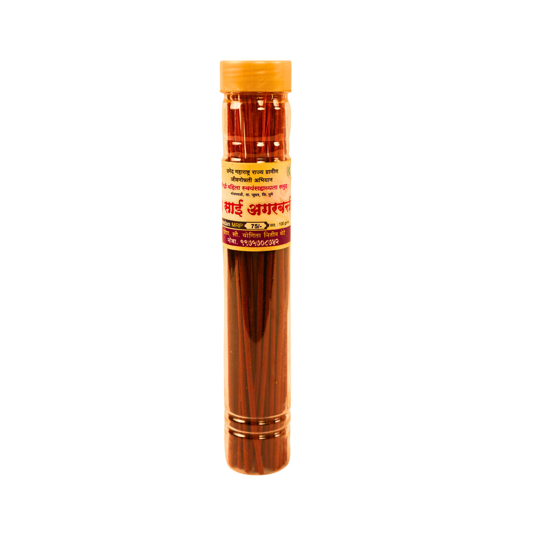 SHRI SAI AGARBATTI - Woods Kasturi Loban Chandan | Natural Scented Agarbatti, Long-Lasting Fragrance, 100% Pure & Chemical-Free | 98gm