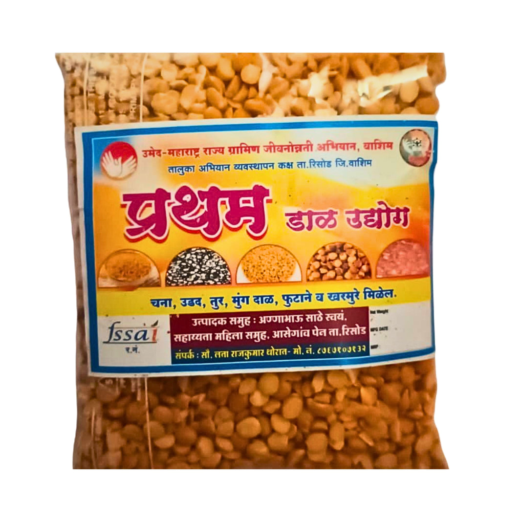 PRATHAM Dal – Chana Dal - Premium Quality, Handmade with Care, Authentic, Durable - Pack of 500 gm