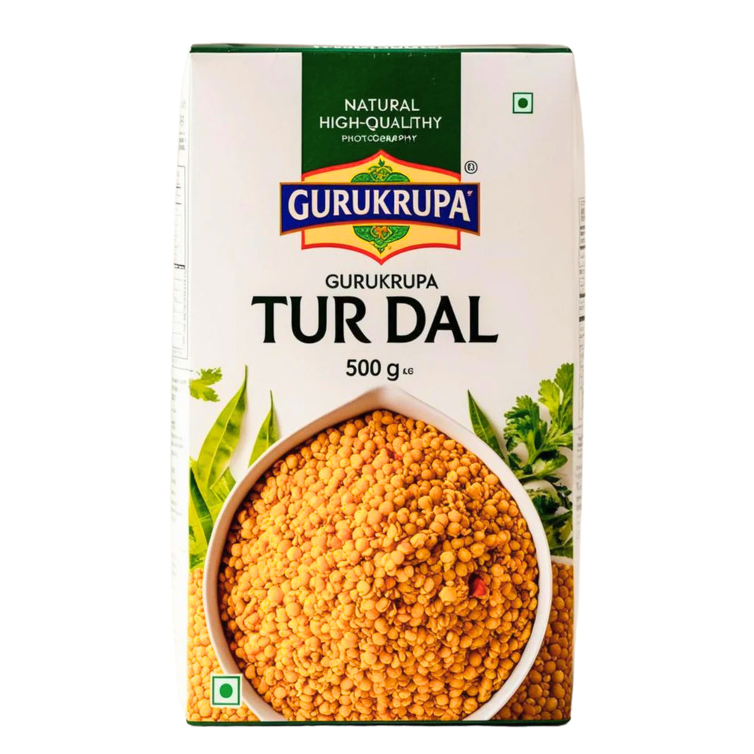 GURUKRUPA Tur Dal, Natural, Healthy, Best Quality, 500 gms X Pack of 2