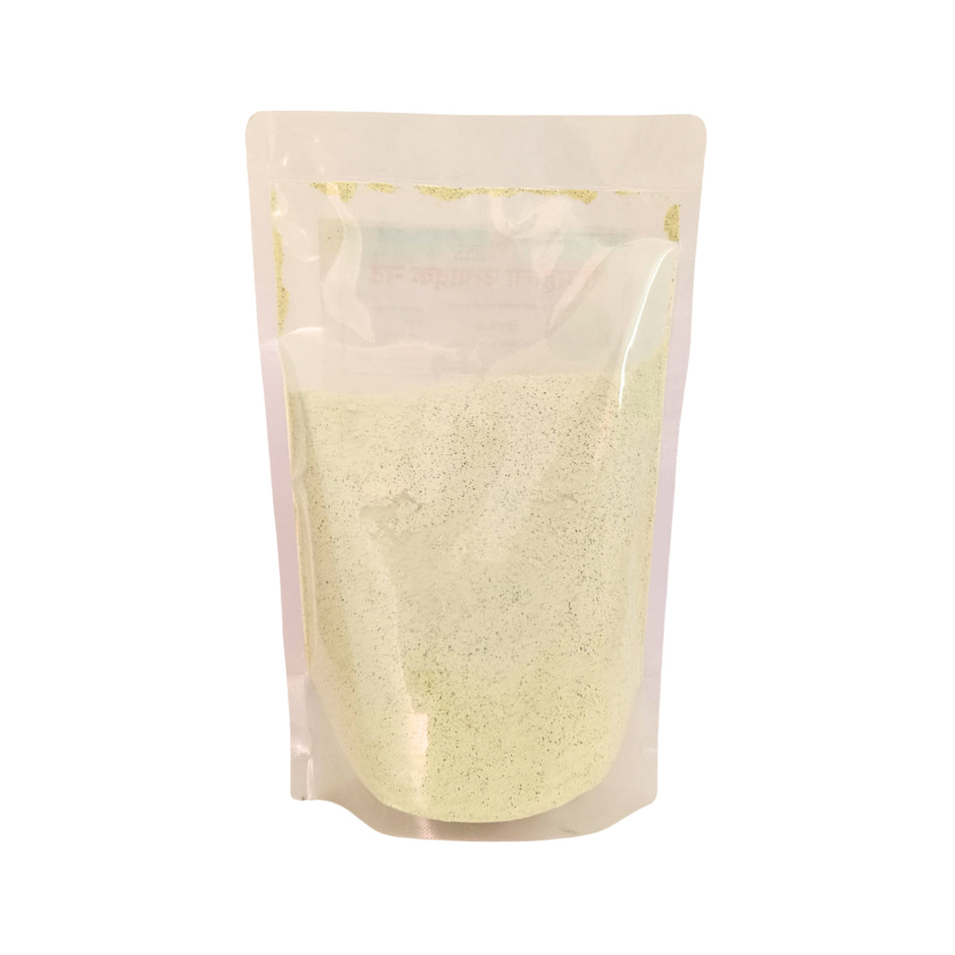 SHREE Green Mung Flour, Shree Mahila Utpadak gat, Healthy, Highly Fiberous, Natural Flavour, Pack Of 500gm