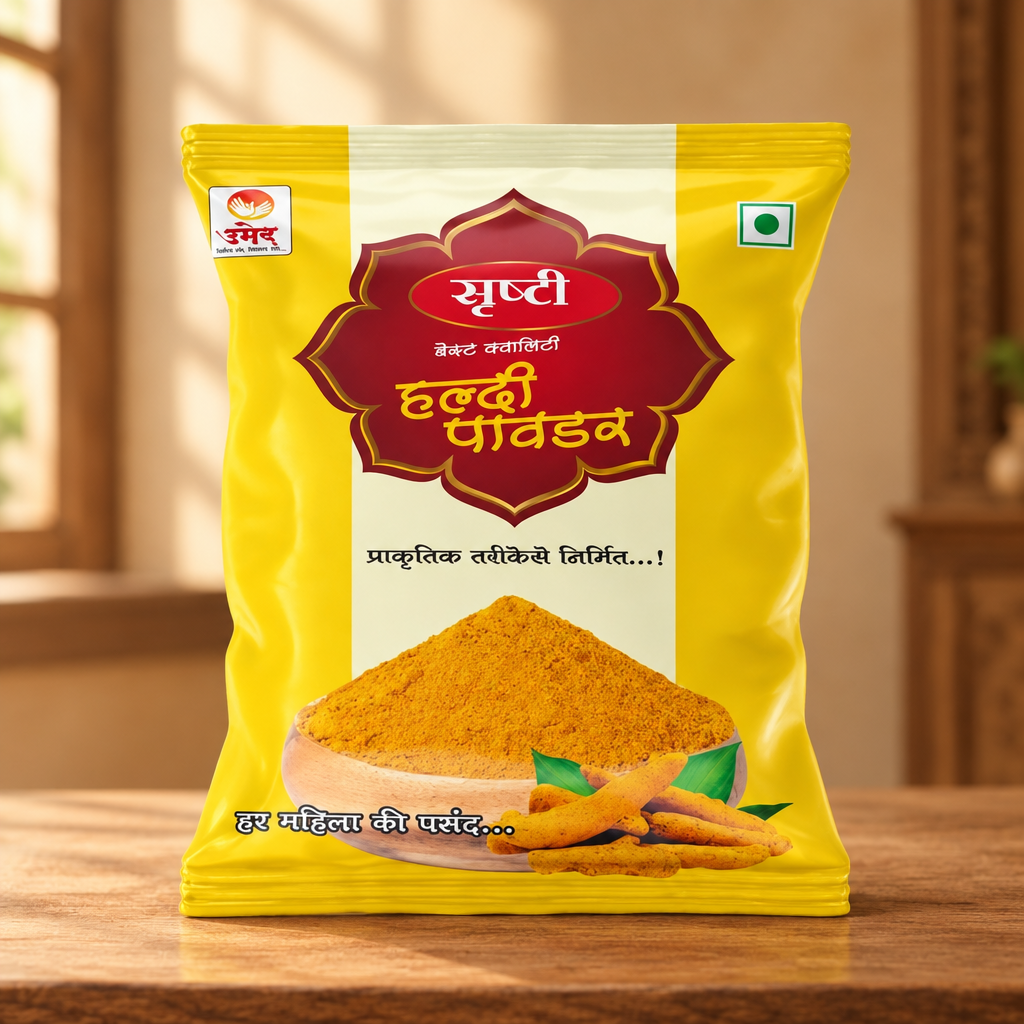 SHREEPAD MASALA, Turmeric Powder, Utkarsh SHG, Made by Natural Ingredients, No Artificial Chemicals, Pack of 200 gm