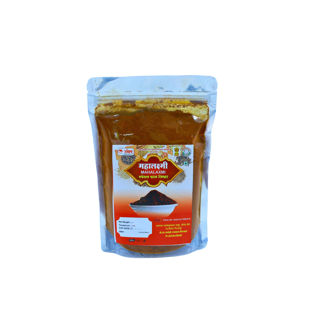MAHALAKSHMI, Kala Masala, Dattatray SHG, No Added Colours & No Preservatives, Pack Of 500 gm