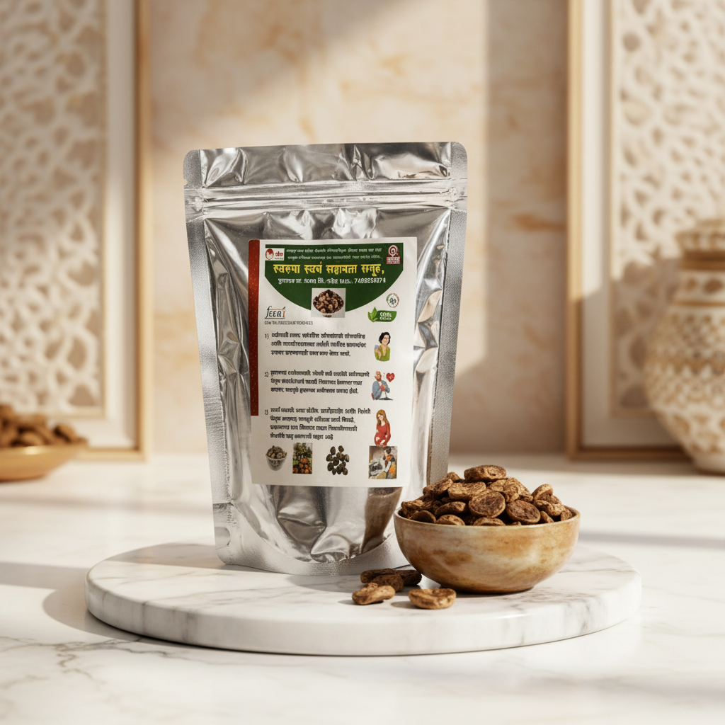 SWAROOPA Biba Godambi Pack Of 100gm Traditional Dry Fruit Premium Quality Culinary Ingredient