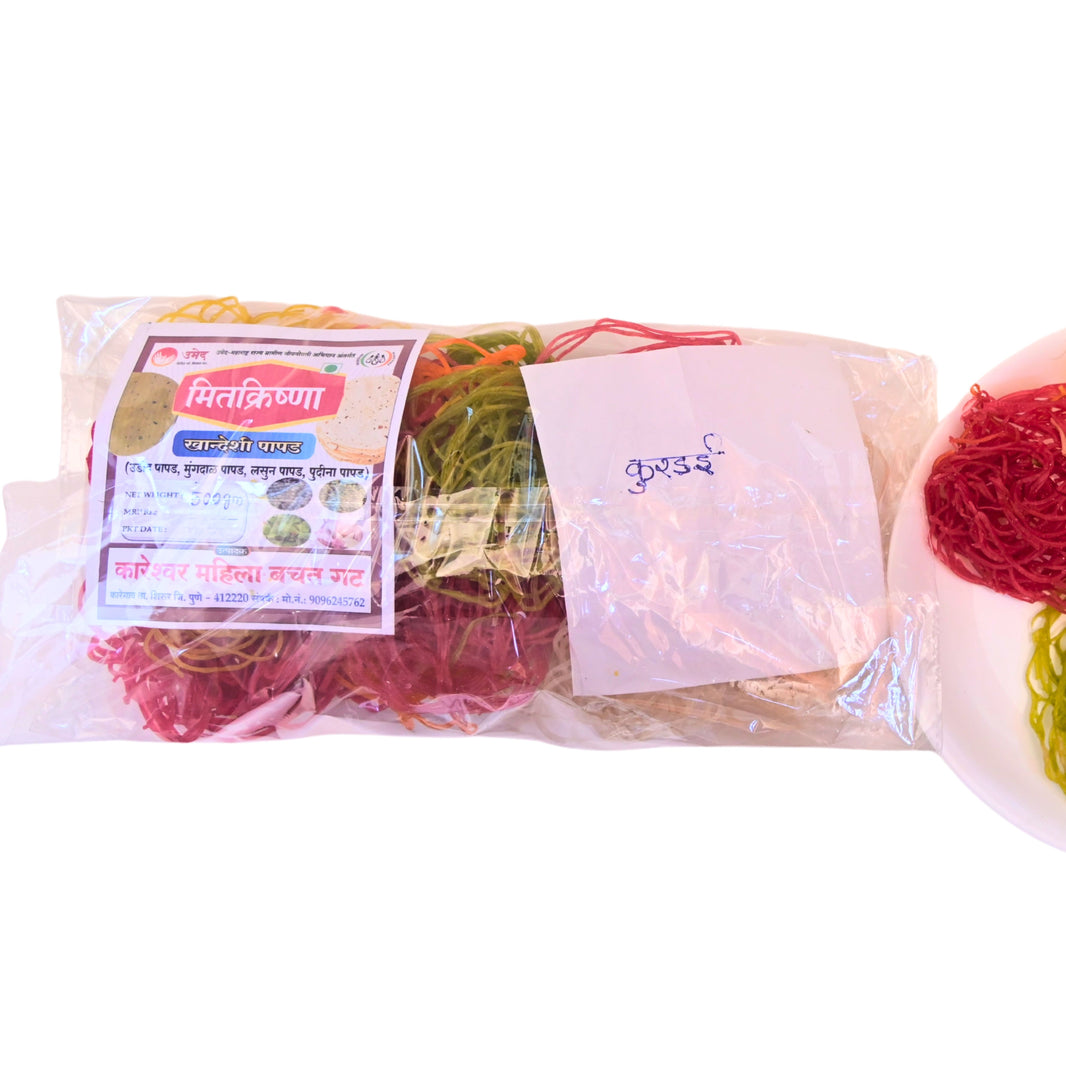 MITKRISHNA Khandeshi Kurdai, Kareshwar SHG, Made By Natural Ingredients, No Artificial Chemicals, Pack of 500 gm