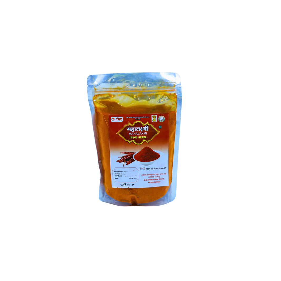 MAHALAKSHMI, Red Chilli Powder, Lal Tikhat, Dattatray SHG, No Added Colours & No Preservatives, Pack Of 250 gm