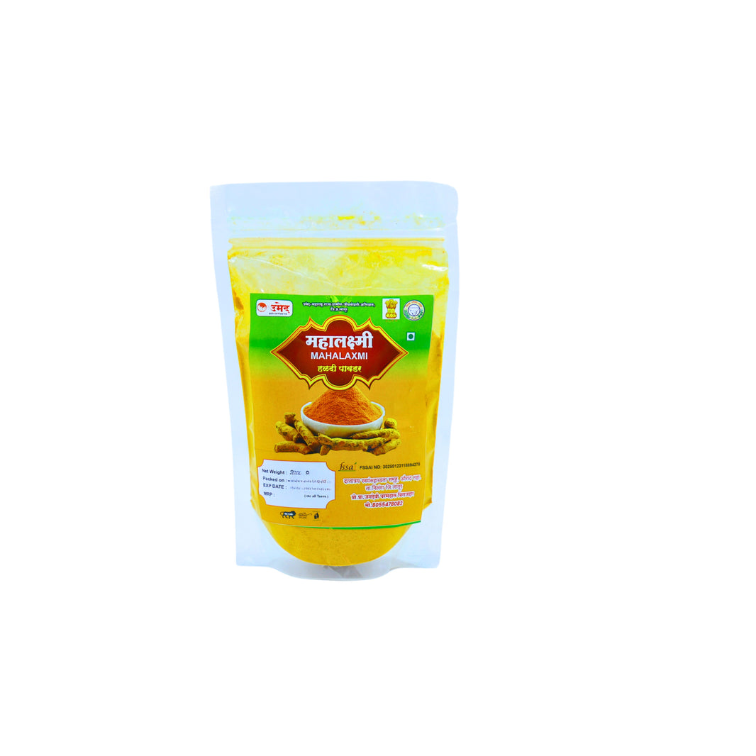 MAHALAKSHMI, Turmeric Powder, Dattatray SHG, No Added Colours & No Preservatives, Pack Of 250 gm