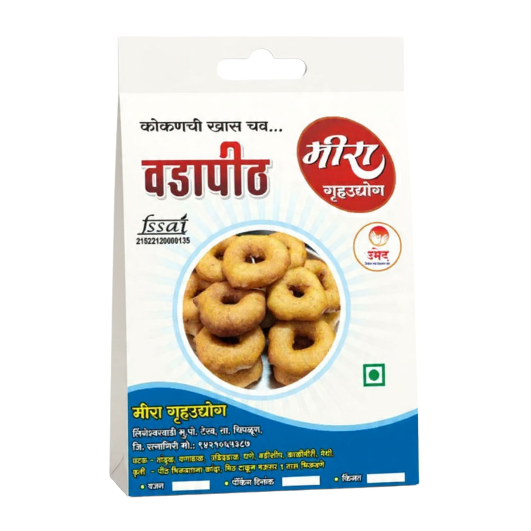 Meera Vada Pith Traditional Maharashtrian Flour Mix for Crispy Vadas Authentic Taste SHG Made Kitchen Essential Pack of 500 gm