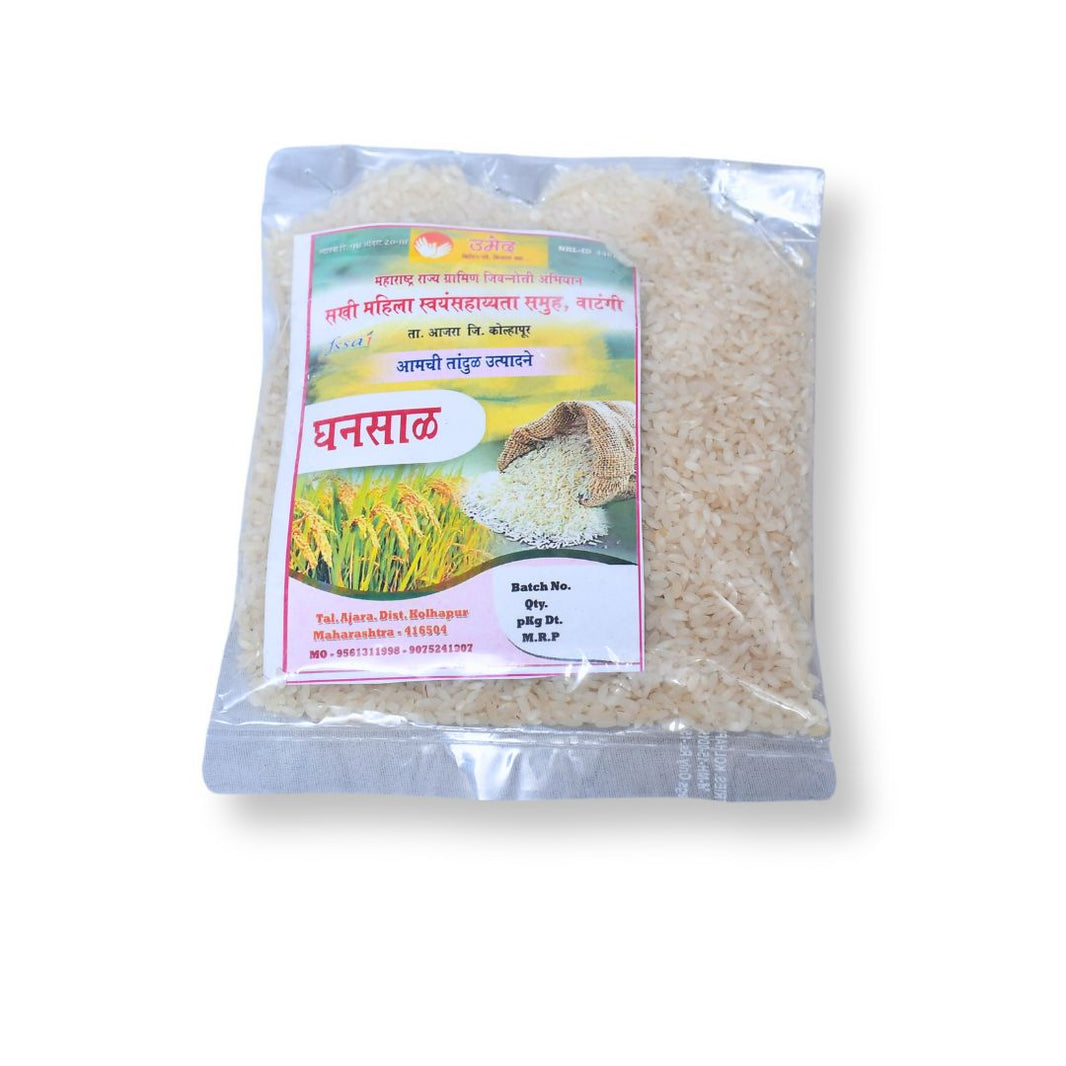 SAKHI, Ajara Ghasal Rice, Locally Sourced, Sustainable Agriculture Products, Pack of 1000 gm