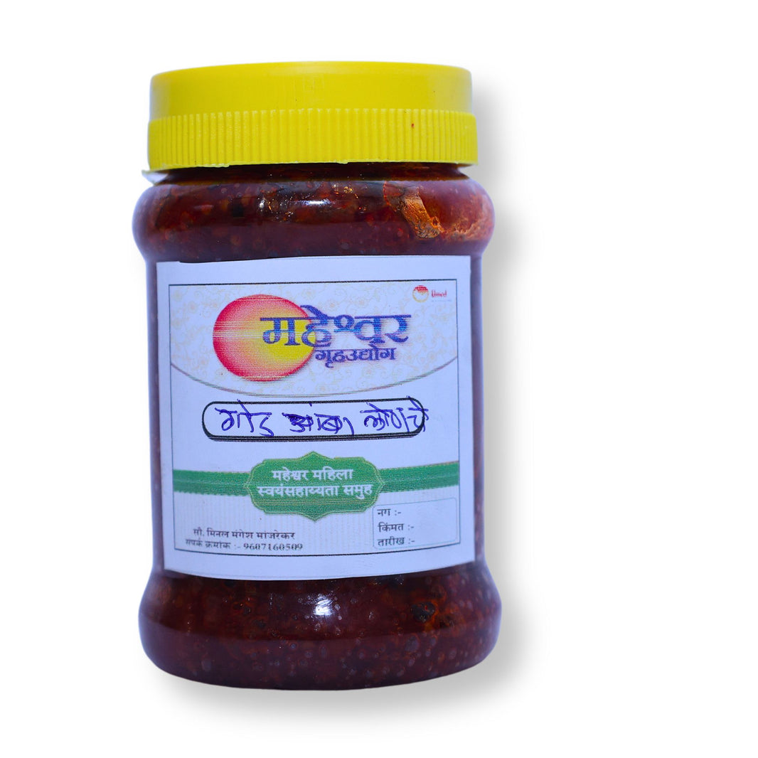 MAHESHWAR, Sweet Mango Pickle, Natural Ingredient, No Artificial Essence,Pack of 100 gm