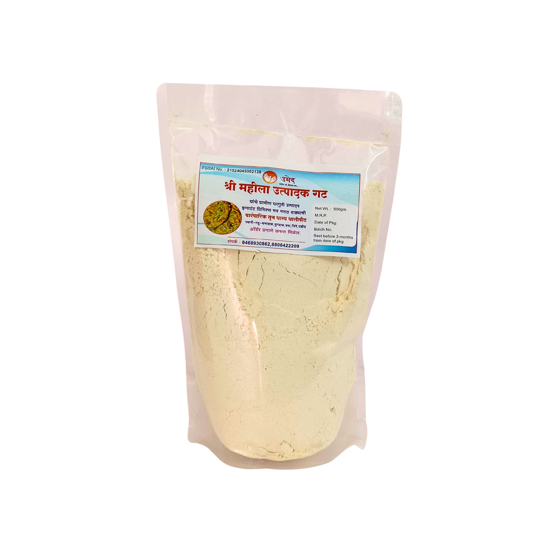 SHREE Thalipith Flour, Shree Mahila Utpadak gat, Healthy, Highly Fiberous, Natural Flavour, Pack Of 500gm