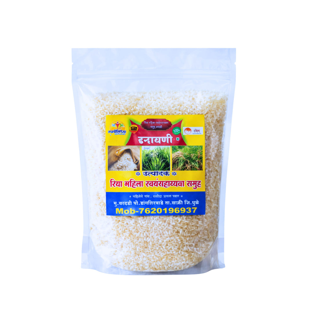 RIYA Indrayani Tandul Pack Of 1000gm Premium Aromatic Rice Soft Texture Daily Cooking Authentic Traditional Quality