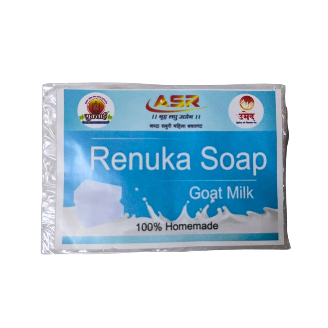 SHRADHA SABURI - Goat Milk Soap 100 gm | Authentic, Freshly Made, No Artificial Flavor, Healthy Snack | 100 GM
