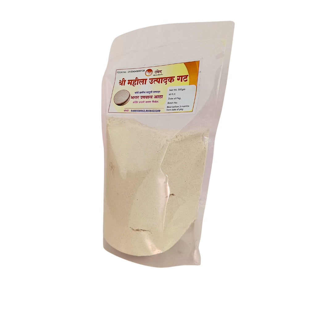 SHREE Varai Flour, Bhagar Flour, Shree Mahila Utpadak gat, Healthy, Highly Fiberous, Natural Flavour, Pack Of 500gm