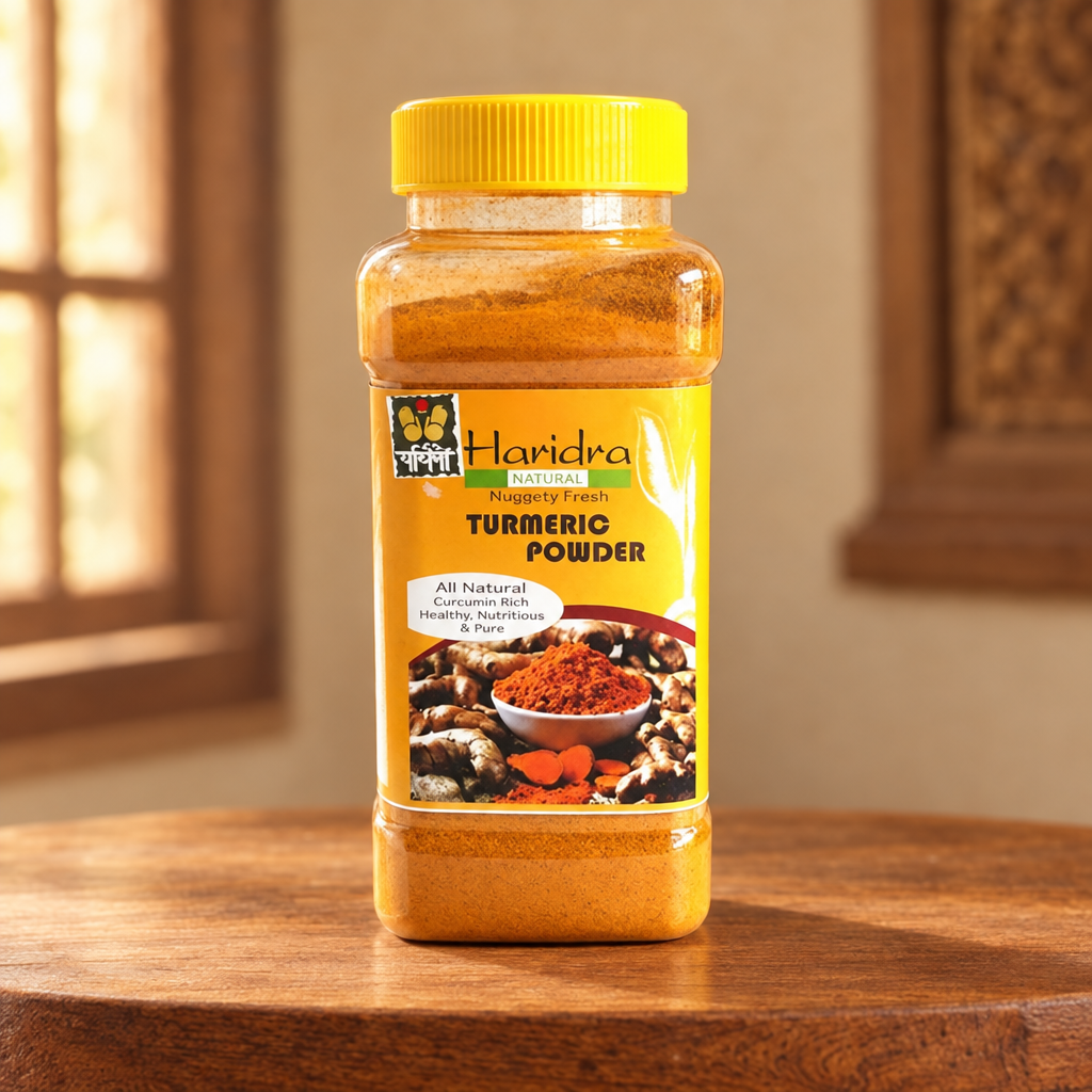 HARIDA SANJIVANI, Turmeric Powder, Premium Quality, Natural, Healthy, Pack of 200 gms