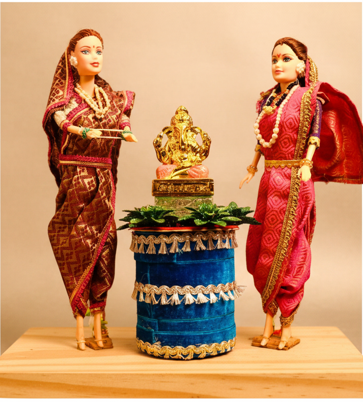 AADHAR MAHILA SHG – Handcraft Ganesh Arti Set Handmade with Care, Premium Quality, Durable Design Pack of 1 Piece