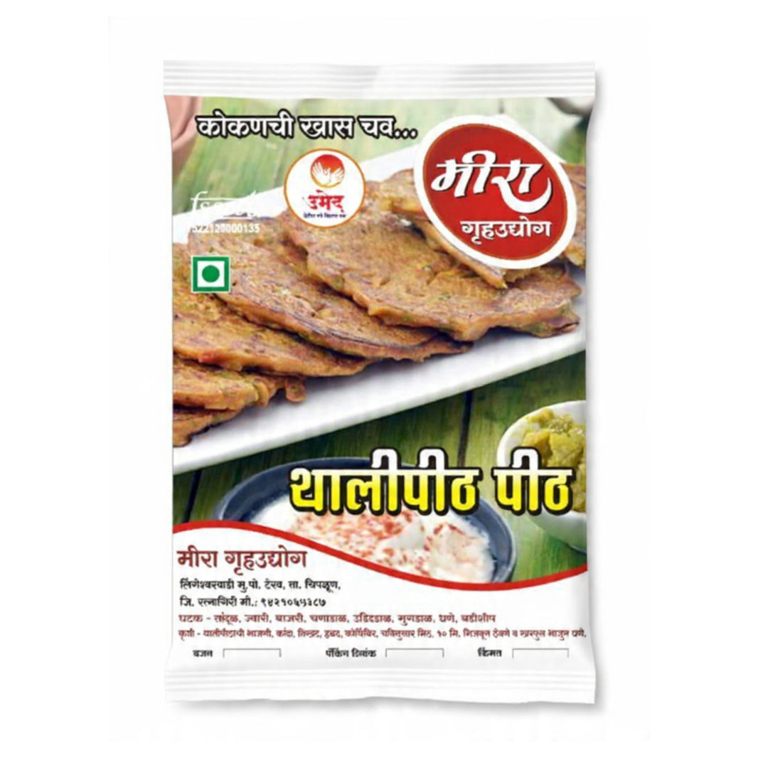 Meera Thalipith Bhajnai Traditional Multigrain Flour Mix for Hearty Meals Authentic Taste SHG Made Kitchen Essential Pack of 500 gm
