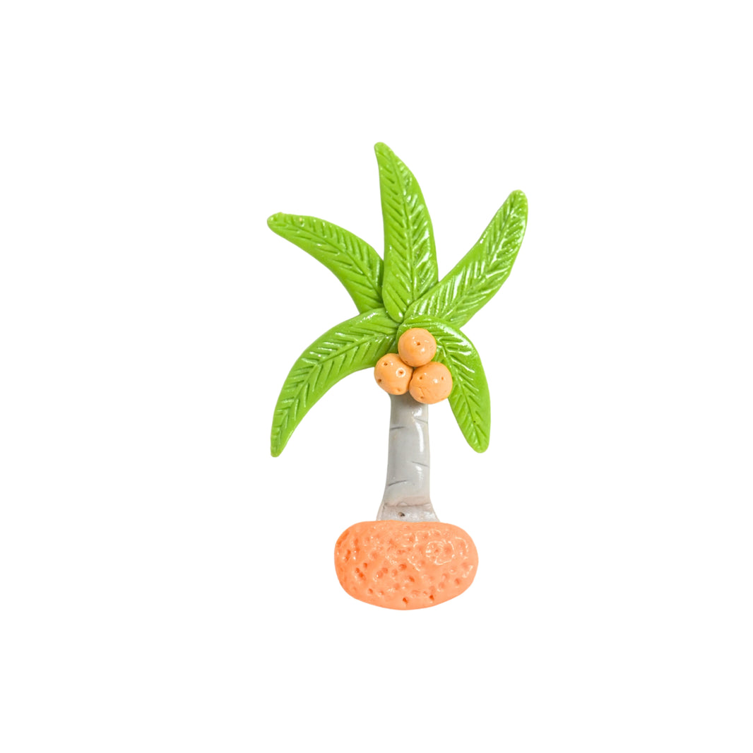 VIMRAD CREATION – Coconut Fridge Magnet - Vibrant decorative look, Handmade by artisans, Ideal for fridge decor - Pack of 1 PCS