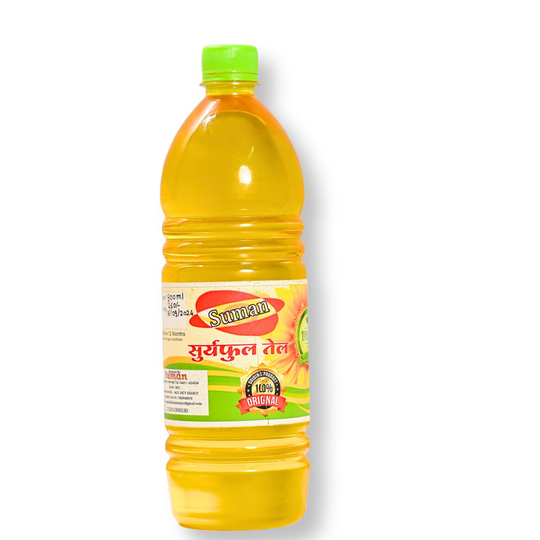 KANSARA ,Sunflower Oil , wooden-pressed, Made By Natural Ingredients, Healthy, Pack of 1000 ml