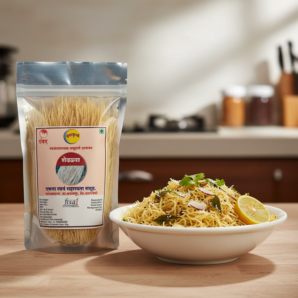 EKTA, Wheat(Gahu) Shevai,Made By Natural Ingredients, Pack of 100 gm
