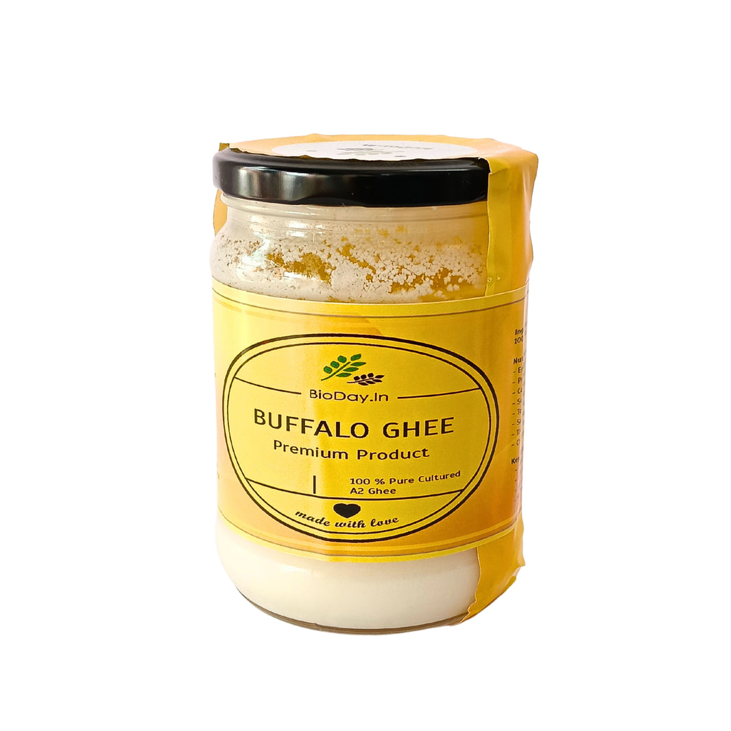 BIODAY.in Buffalo DESI Ghee, Made By Buffalo Milk, No Artificial Essence, pack of 200 ml