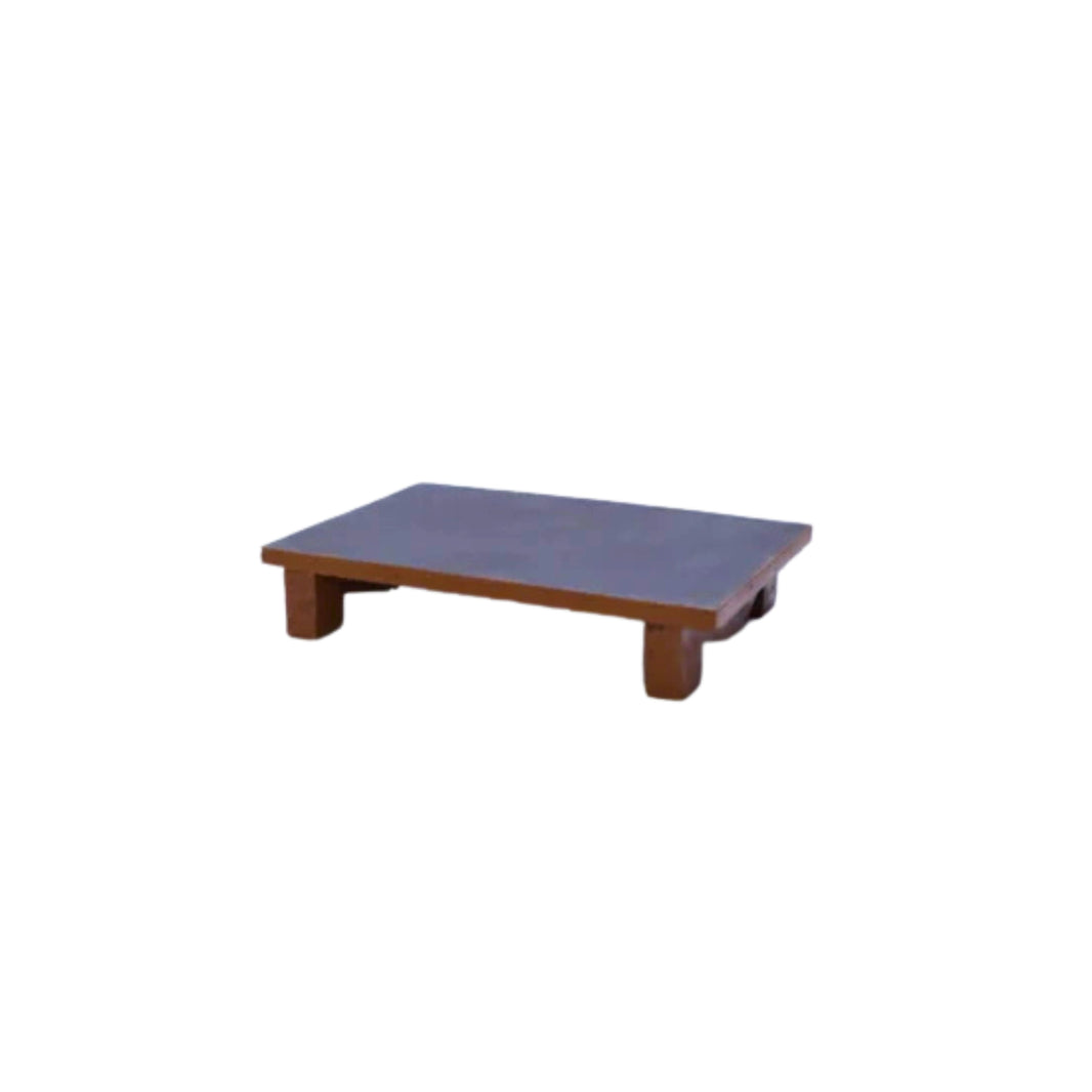SANTGYANESHWAR, Wooden Pat, Natural Wood, Local Craftsmanship,Pack of 1