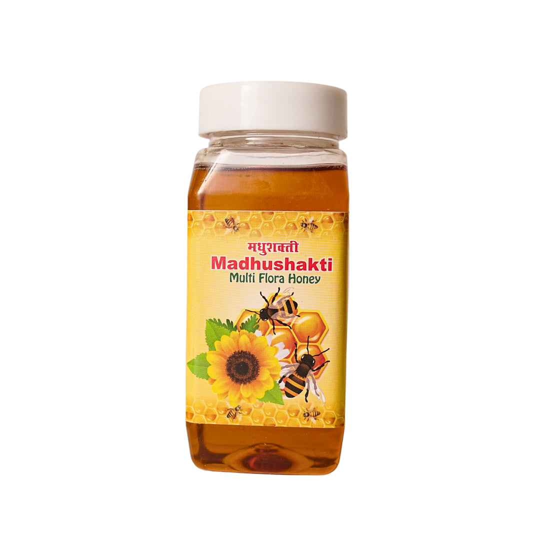 MADHUSHAKTI Natural Honey, Made By Rajlakshmi SHG, No Artificial Flavours, Pack of 500 gm