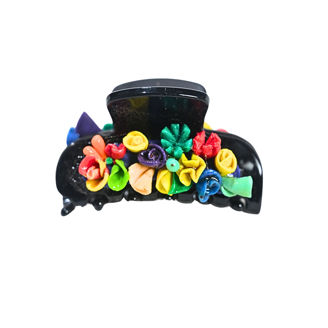 VIMRAD CREATION – Medium Size Hair Clip - Handmade accessory, Strong and comfortable grip, Stylish daily wear look - Pack of 1 pcs