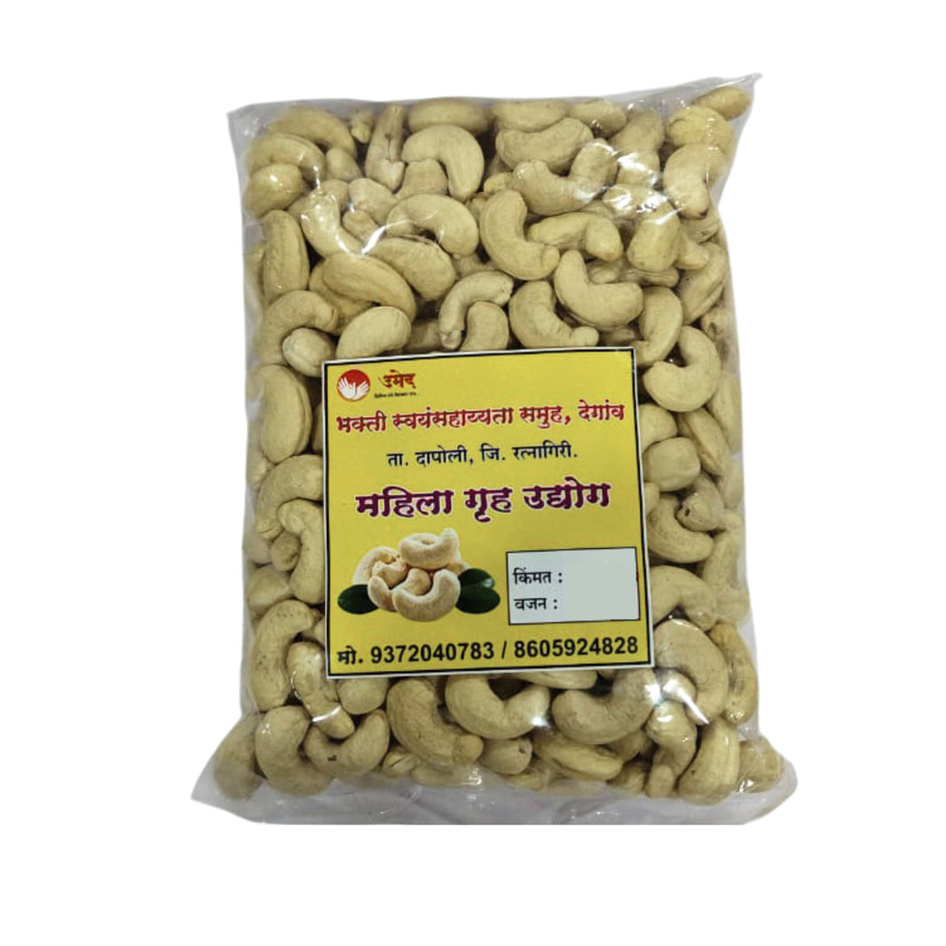 Bhakti Cashew W 240 Premium Whole White Cashew Kernels Extra Large Size Rich Buttery Texture SHG Processed Quality Dry Fruit Pack of 250 gm