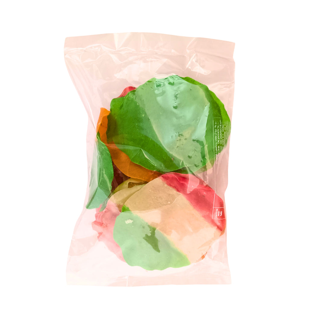 ANNAPURNA, Rice Tiranga Papad, Handmade with High-Quality Ingredients, Crispy, Flavor, Pack of 100 gms
