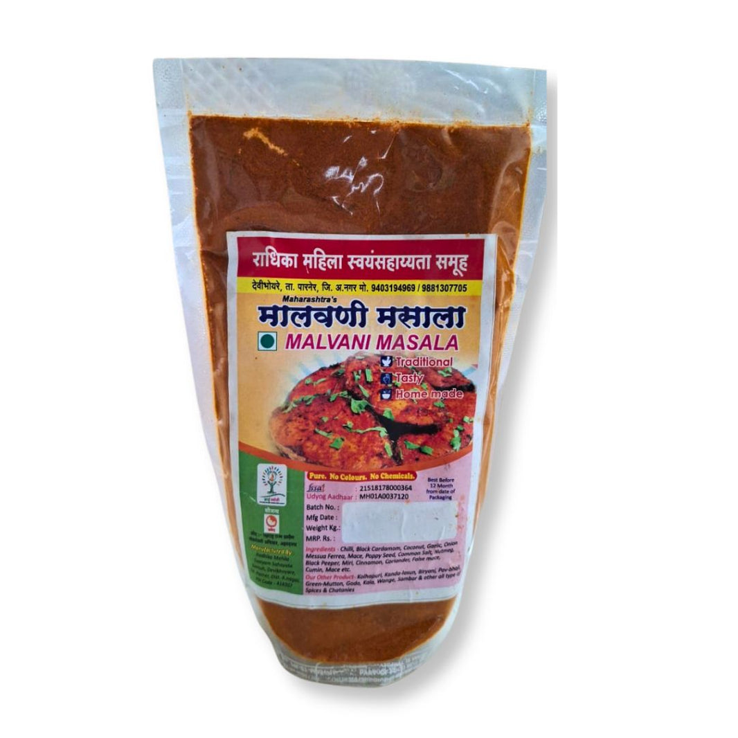 RADHIKA, Malvani Masala, Natural Ingredients, No Artificial Colour, Pack of 1000 gm