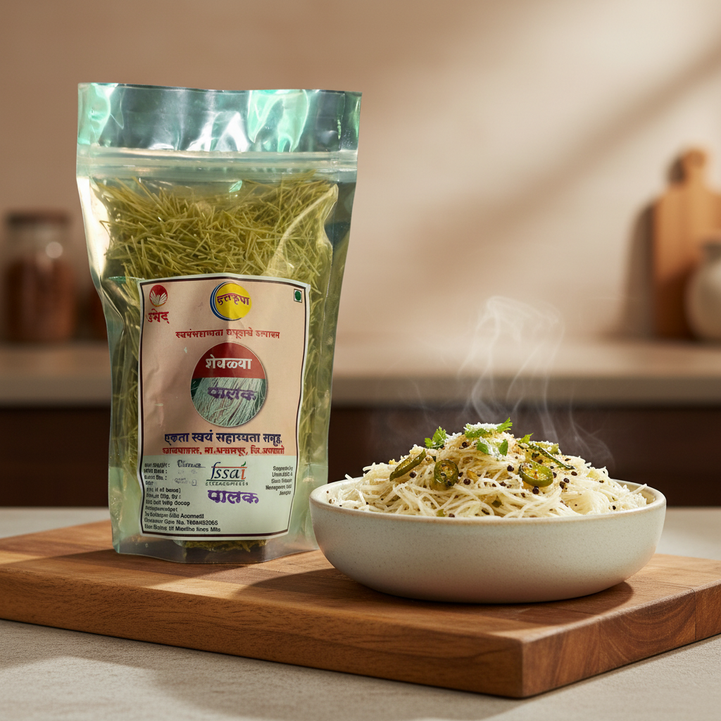 EKTA, Palak Shevai, Made By Natural Ingredients, Pack of 100 gm