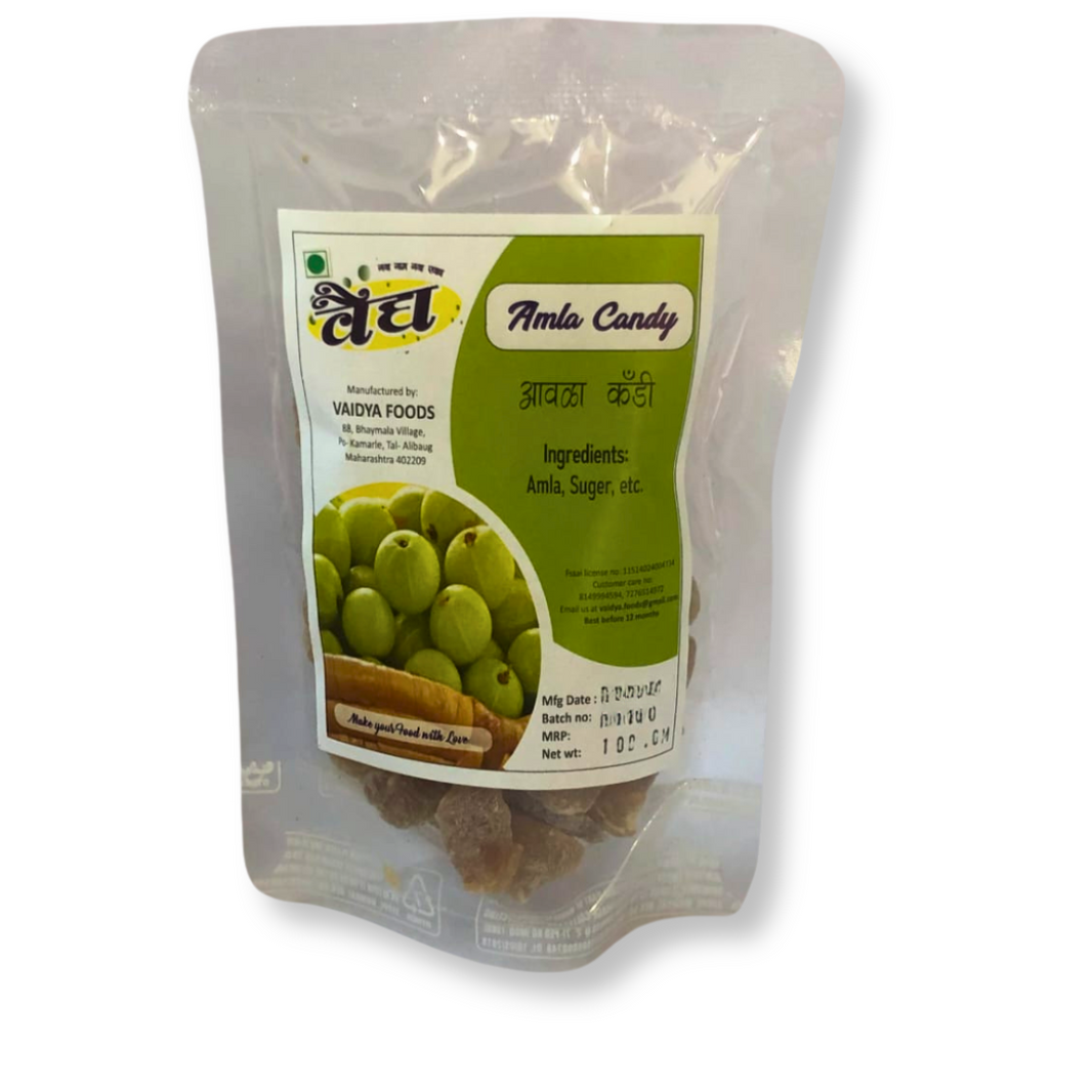 VAIDYA, Amala Candy, Made By Natural Ingredients, No Artificial Flavour, Pack of 100 gm