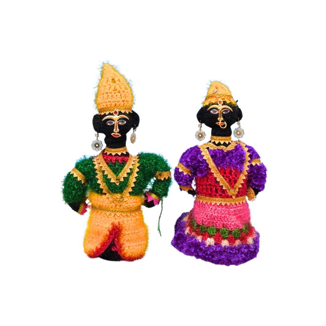 JANAI HASTKALA Vitthal Rukhamai Pack Of 1 Piece Devotional Artwork Spiritual Home Decor Display