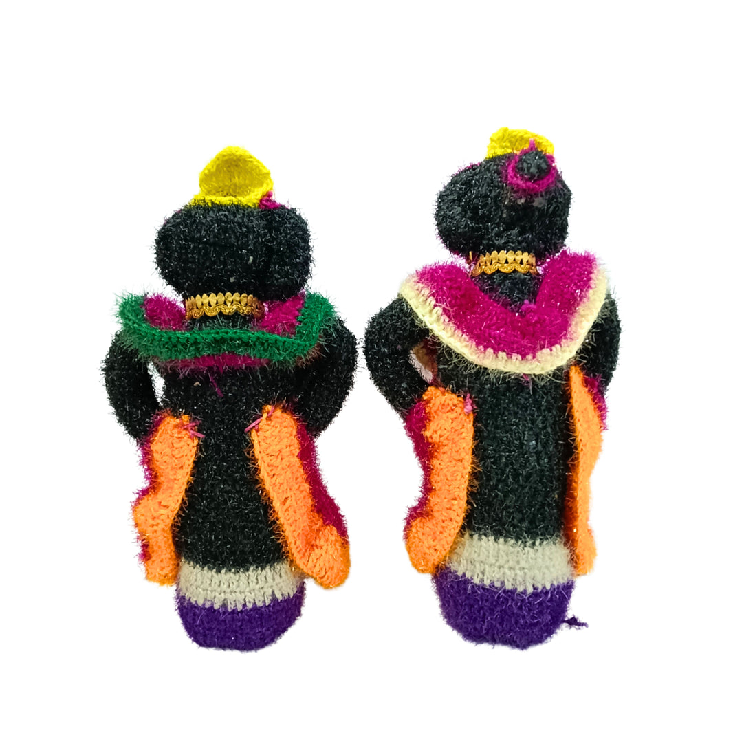 DNYANESHWAR MAULI Woolen Vitthal Rukhmini, Made By Dnyaneshwar Mauli SHG, Pack Of 1 Piece