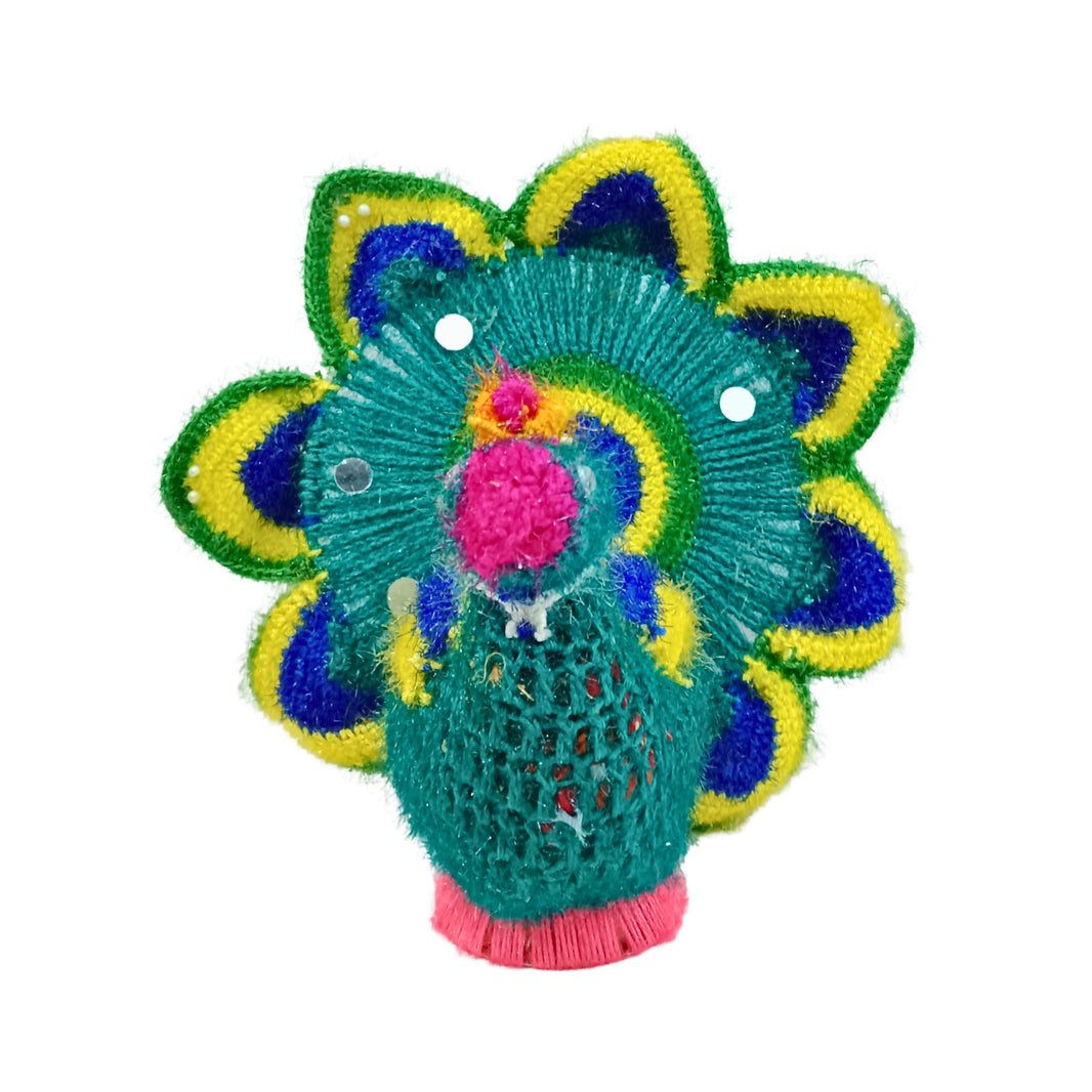 DNYANESHWAR MAULI Woolen Peacock, Made By Dnyaneshwar Mauli SHG, Pack Of 1 Piece