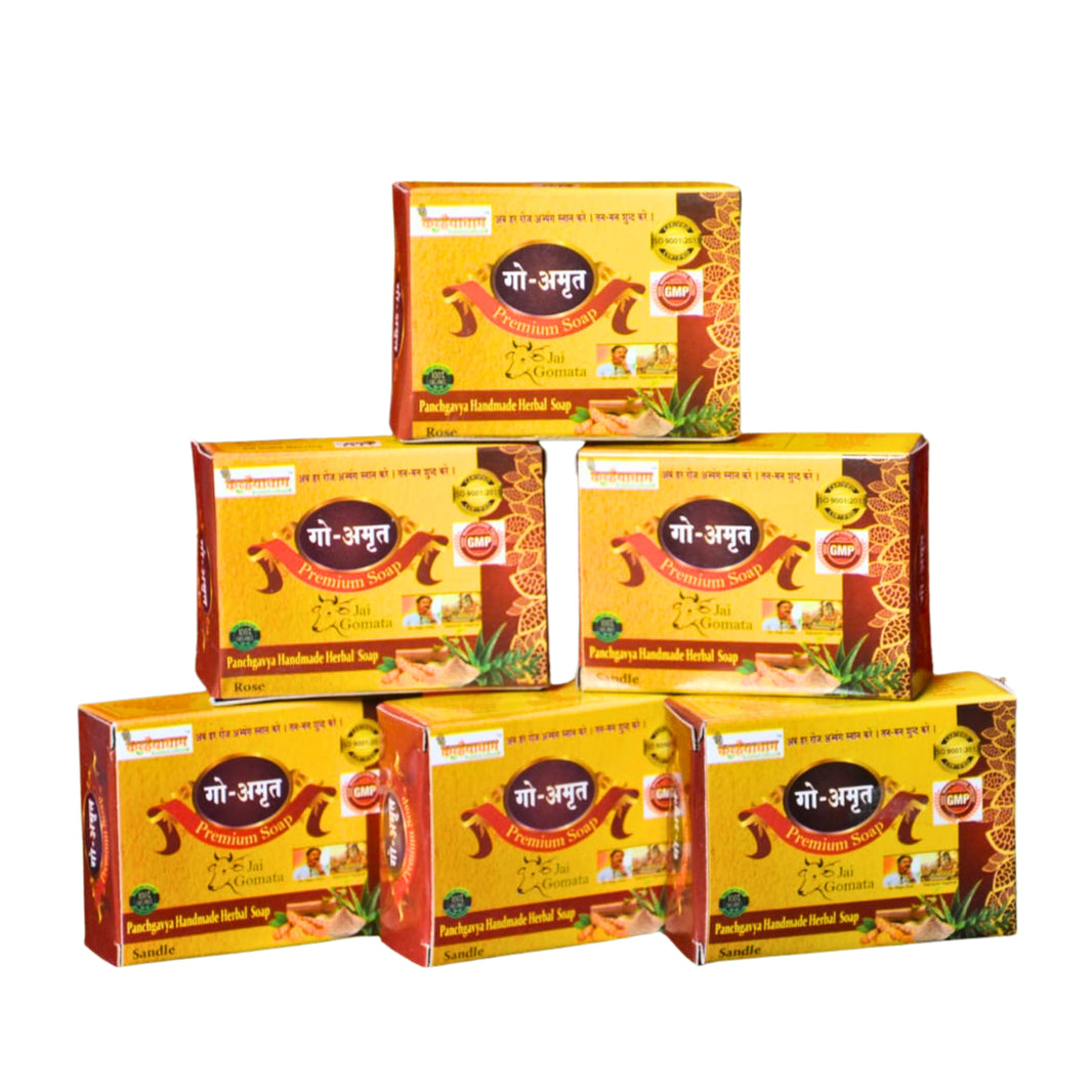 SAVITRIBAI PHULE – Go Amrut Panchgavya Handmade Soap | Premium Quality, Handmade with Care, Authentic, Durable | Pack of 90 GM